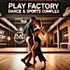 DALL·E 2024 11 13 11.52.32 A couple dancing Kizomba inside the Play Factory Dance Sports Complex. The dancers are close with smooth romantic movements. The setting feature 100x100